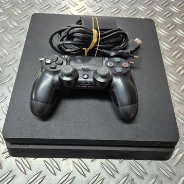 Sony Playstation 4 Slim 1TB met controller en kabels beschikbaar voor biedingen