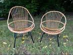Vintage Rohe Noordwolde rotan stoelen.C, Ophalen