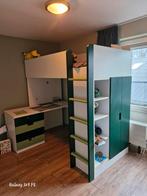 Ikea Hoogslaper met Bureau, Kast en Lades, Ophalen, Gebruikt, Hoogslaper