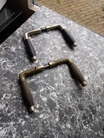 Twee ton model deurkrukken, Vo, Koper of Messing, Klink of Kruk, Vo