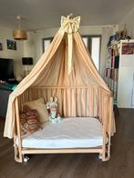 Co-sleeper Ledikant + Hemel - Uitstekende Staat!, Ophalen, Zo goed als nieuw, Ledikant