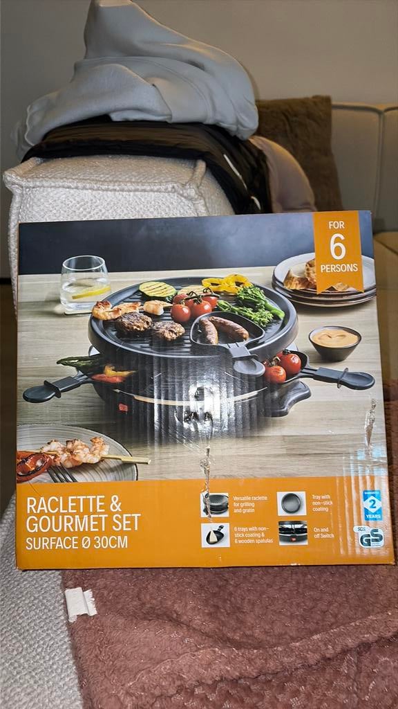 Gourmet set, Ophalen, Zo goed als nieuw