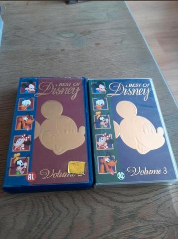 Best of Disney Volume 2 en 3 op videoband.  beschikbaar voor biedingen