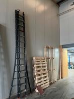 Altrex ladder 14 treden, Ophalen, Zo goed als nieuw, 4 meter of meer