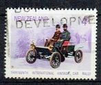 New Zealand Auto rally, Postzegels en Munten, Verzenden, Gestempeld, Auto's