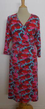 Vrolijke lange bloemen print jurk van Lalamour! XL, Overige kleuren, Verzenden, Maat 46/48 (XL) of groter, Zo goed als nieuw