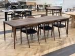 Artisan Latus 260x90cm icm 6 Neva stoelen, Ophalen, Vijf personen of meer, Rechthoekig, 200 cm of meer