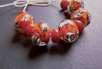 set handgemaakte lampwork glas kralen, Verzenden, Nieuw, Kraal