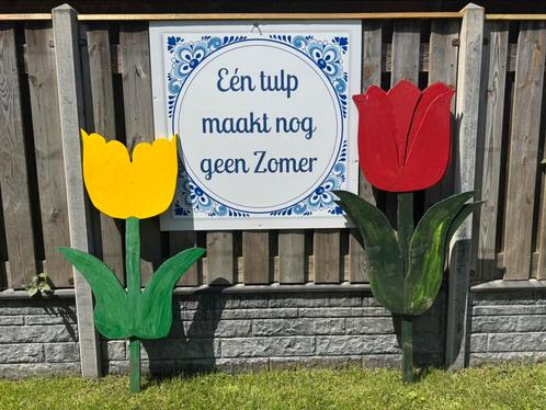 Straatversiering thema Hollandse ' Tegeltjes' Te Huur, Hobby en Vrije tijd, Feestartikelen | Verhuur, Zo goed als nieuw, Overige