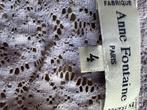 Anne Fontaine shirt lange mouw S, Kleding | Dames, Paars, Ophalen of Verzenden, Zo goed als nieuw, Lange mouw