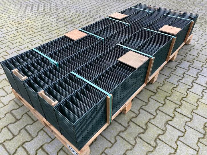72.5 meter dubbelstaafmat hekwerk, hoogte 100 centimeter!, Tuin en Terras, Tuinhekken en Hekwerk, Nieuw, Dubbelstaafmat hekwerk
