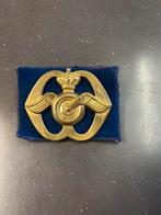 Baret Embleem Regiment Aan- en Afvoertroepen, Verzamelen, Militaria | Algemeen, Ophalen, Landmacht, Nederland, Embleem of Badge