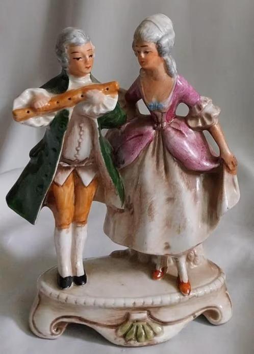 Graefenthal - Dame en Heer - Porselein - 1900, Antiek en Kunst, Antiek | Porselein, Ophalen