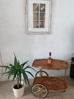 Vintage Serveerwagen / Theewagen met Houtmotief, Ophalen