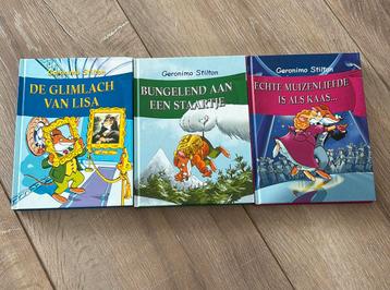 Geronimo stilton boeken (deel 7,9,11) beschikbaar voor biedingen