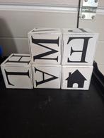 Houten Decoratie Dobbelstenen, Ophalen of Verzenden