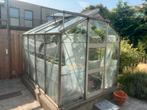 Aluminium hobby kas, Tuin en Terras, Ophalen, Glas, Gebruikt, Aluminium