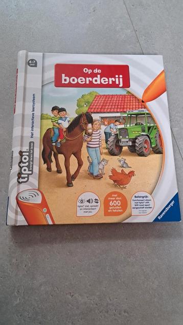 Tiptoi Op de Boerderij - Interactief Leerboek beschikbaar voor biedingen