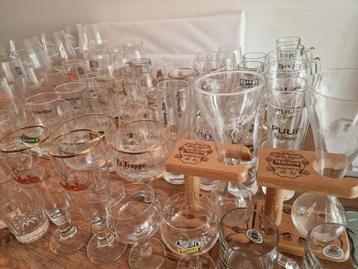 bierglazen verzameling  beschikbaar voor biedingen