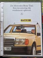 Folders Mercedes taxi, Verzenden, Zo goed als nieuw, Mercedes