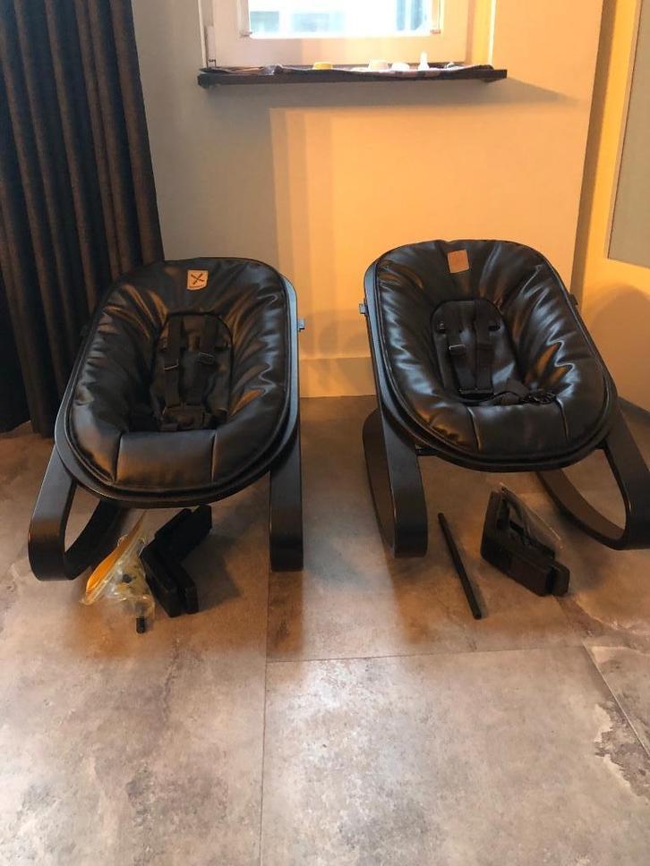 Kidsmill wipstoeltjes+Newbornset, Kinderen en Baby's, Wipstoeltjes, Gebruikt, Overige merken, Met gordel(s) of riempje(s), Verstelbaar