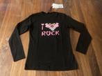 Monnalisa zwart shirt pink panther logo maat 152 11-12jr!, Meisje, Ophalen of Verzenden, Zo goed als nieuw, Shirt of Longsleeve
