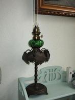 Antieke Franse olielamp, Ophalen of Verzenden