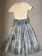 Tule rok met shirt, Kleding | Dames, Ophalen of Verzenden, Zo goed als nieuw, Onder de knie