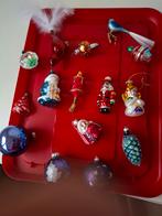 Kerstballen vogels paddestoel eikels etc, Diversen, Kerst, Ophalen of Verzenden, Zo goed als nieuw