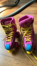 Disney Roces rolschaatsen met beschermers mt 34/35+K3 helm, Verzenden, Gebruikt, Kinderen