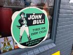 Vintage John Bull Fietsbanden Reclamebord, Reclamebord, Gebruikt, ., Ophalen of Verzenden