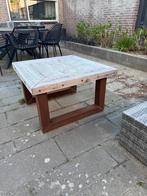 Degelijk tuintafeltje, Ophalen, Vierkant, Hout