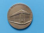 Penning 100 jaar escomptobank 1957 Djakarta, Ophalen of Verzenden, Brons, Nederland