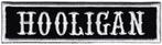 Hooligan stoffen opstrijk patch embleem #2, Ophalen of Verzenden, Nieuw
