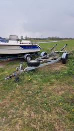 Gechalvaniseede (zeil) boot trailer, Ophalen, Gebruikt, Minder dan 6 meter, Minder dan 1500 kg