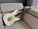 Schecter Nick Johnston HSS incl. SKB slim case, Ophalen, Zo goed als nieuw, Solid body
