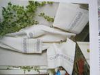 Borduurpatroon  Randjes op handdoek / Theedoek  2734, Hobby en Vrije tijd, Borduren en Borduurmachines, Verzenden, Nieuw, Handborduren