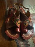 Handgemaakte 36 nieuw sandalen leer Colombia unieke design, Kleding | Dames, Schoenen, Ophalen of Verzenden, Zo goed als nieuw
