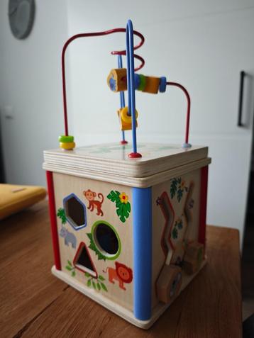 Activiteitenkubus vormenstoof 5-in-1 Playtive  beschikbaar voor biedingen