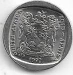 1  rand  1992  Zuid-Afrika. km. 138, Postzegels en Munten, Munten | Afrika, Ophalen of Verzenden, Zuid-Afrika, Losse munt