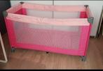 Camping bed roze, opvouwbaar, Ophalen, Gebruikt, Minder dan 140 cm, Matras