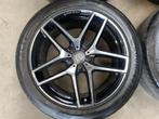 21 inch originele AMG velgen + zomerbanden Mercedes GLE, Gebruikt, Banden en Velgen, Mercedes, Personenwagen