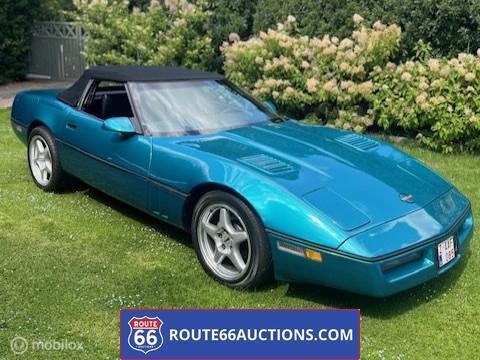 Chevrolet Corvette C4 Cabriolet | 1987 | Route 66 Auctions, Auto's, Oldtimers, Bedrijf, Te koop, Chevrolet, Benzine, Overige carrosserieën