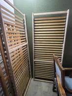 Ledikant met lattenbodems, Ophalen, Gebruikt, Overige kleuren, Tweepersoons