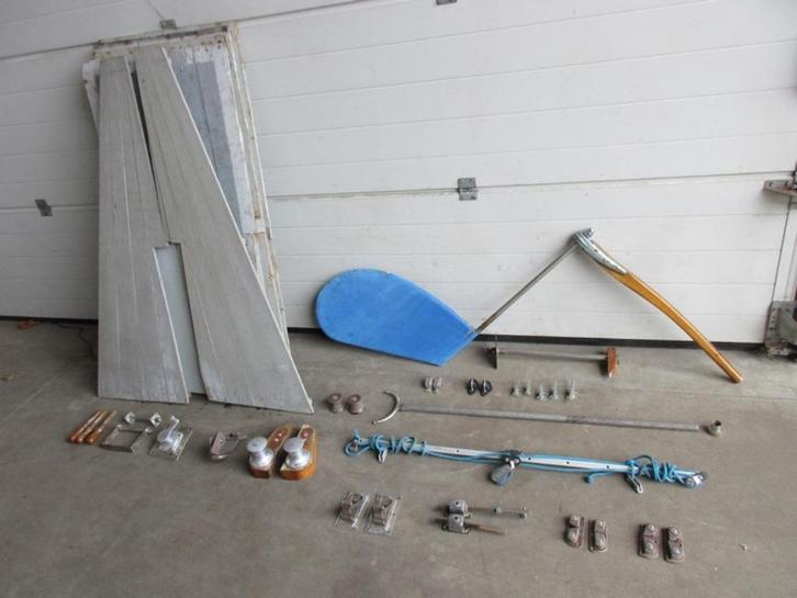 Diverse onderdelen van een BMer zeilboot, Watersport en Boten, Accessoires en Onderhoud, Gebruikt, Ophalen