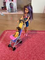 Barbie babysitter, Kinderen en Baby's, Speelgoed | Poppen, Gebruikt, Ophalen of Verzenden, Barbie