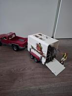 Schleich Pick-up met Paardentrailer, Kinderen en Baby's, Speelgoed | Overig, Ophalen of Verzenden