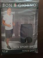 Bon Giorno Heren Sportshort - Maat M - Nieuw, Kleding | Heren, Ophalen of Verzenden, Nieuw, Bon Giorno