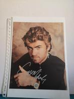 GEORGE MICHAEL SINGER UK, Ophalen of Verzenden, Nieuw, Foto of Kaart, Gesigneerd