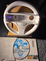 Mario Kart Wii + Stuur, Spelcomputers en Games, Games | Nintendo Wii, Gebruikt, Online, 1 speler, Racen en Vliegen